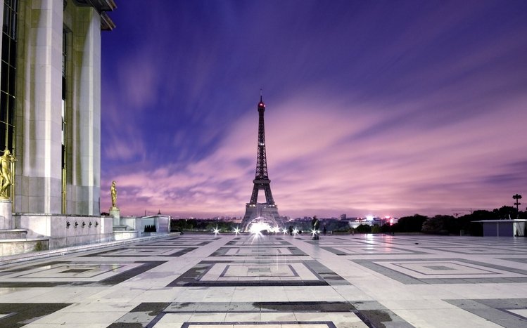 Eiffel Tower Theme screenshot #2