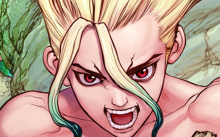 Dr. Stone Windows 10 Theme themepack.me