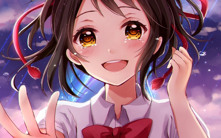 Mitsuha Miyamizu Windows 10 Theme - themepack.me